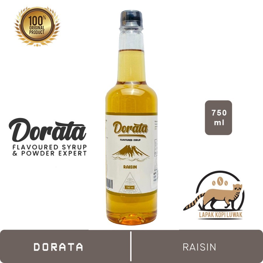 

Raisin Syrup merk Dorata 750 ml