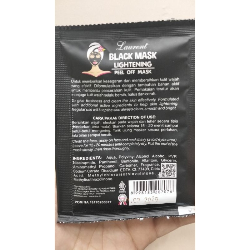 Laurent Black mask