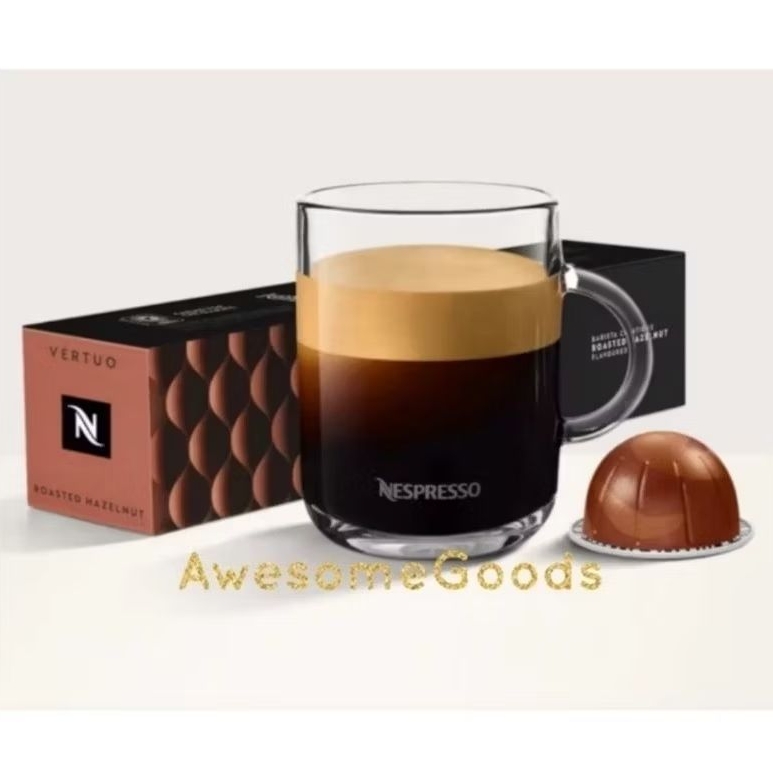 

Nespresso Vertuo Mug Barista Creations Roasted Hazelnut 100 Capsules