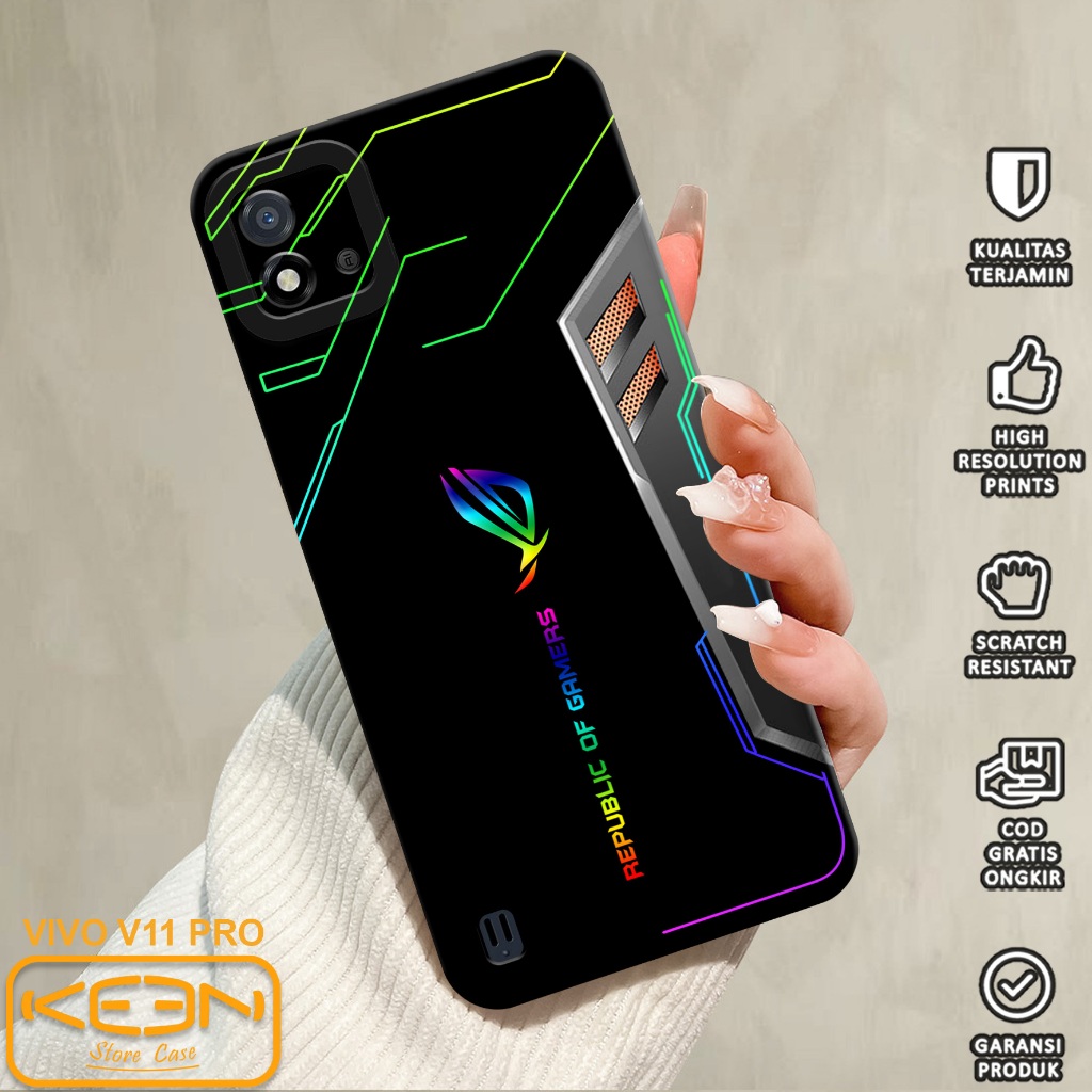 Case Realme C11 2021 - Softcase Realme C11 2021 Motif ROG - Casing Hp Realme C11 2021 - Case Hp - So