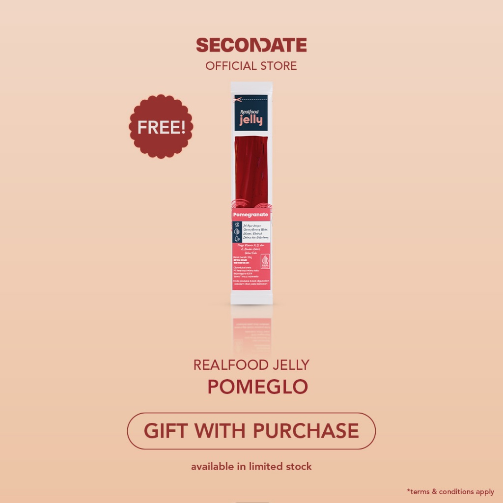 

(gift) SECONDATE X REALFOOD JELLY POMEGLO