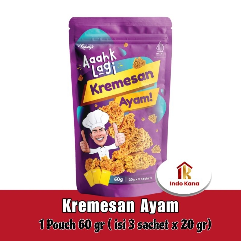 

Kuangs Kremesan Ayam Akhlagi 60 gram