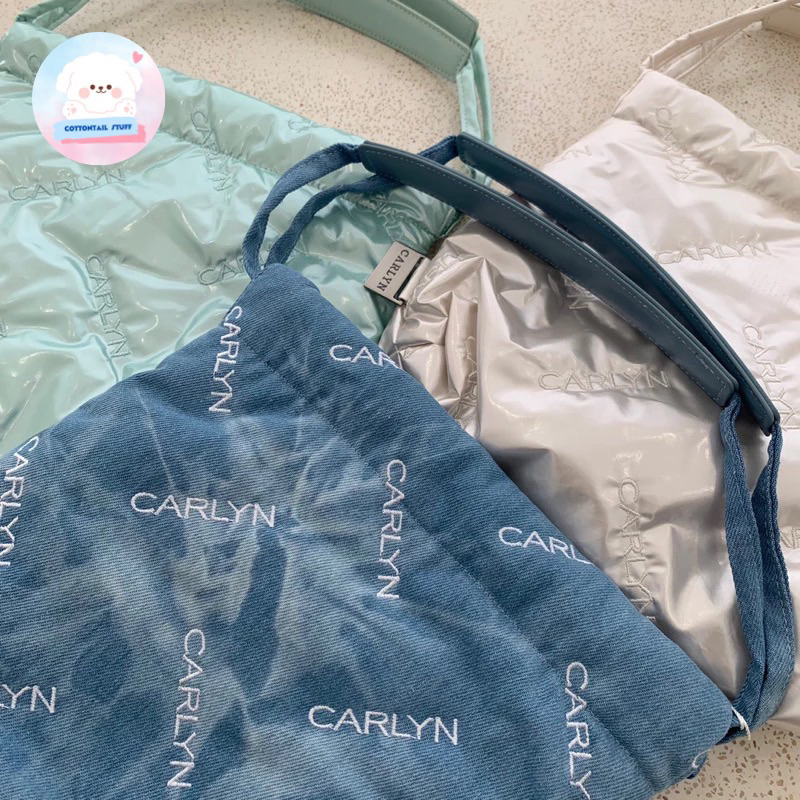 Carlyn* Twee Mini / Tas Korea / Tas Serut Bangkok / Puffy Bag