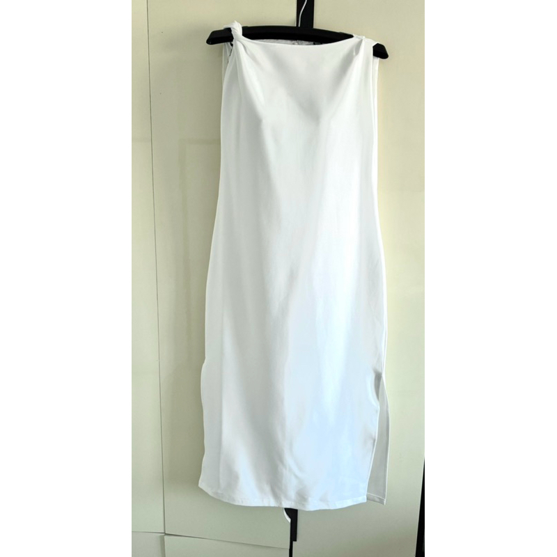 White Dress Putih Bangkok Midi