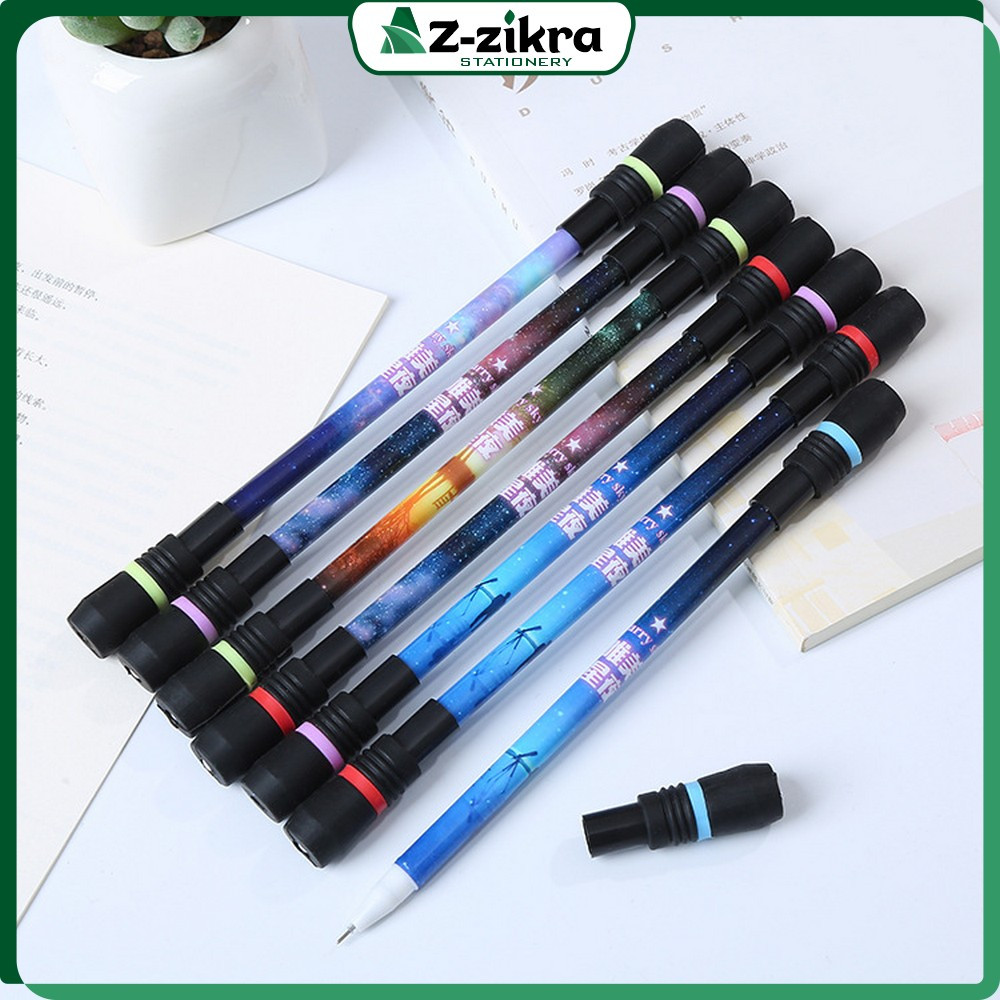 

Pena Pulpen Putar Mainan Anak Pen Spinner Balance / Spinning Pen Pulpen Putar Karakter Anti Stress Az Zikra Stationery A38