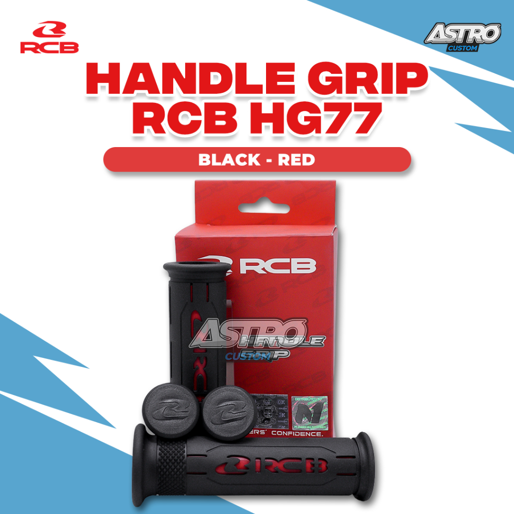 Handgrip RCB HG77 Nmax 155 Aerox Lexi 125 Mio Freego Filano Handfat Handlegrip Universal Matic