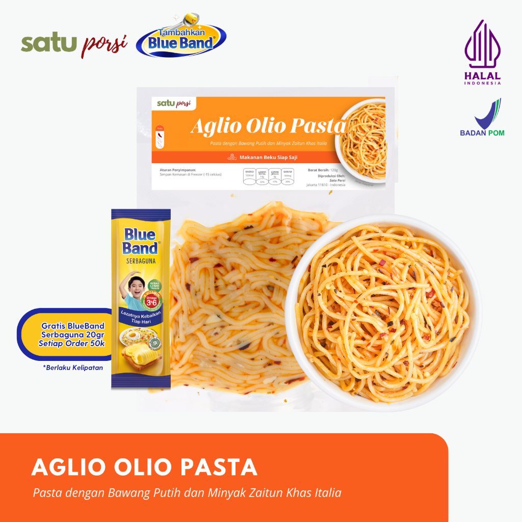 

Satu Porsi Aglio Olio Pasta