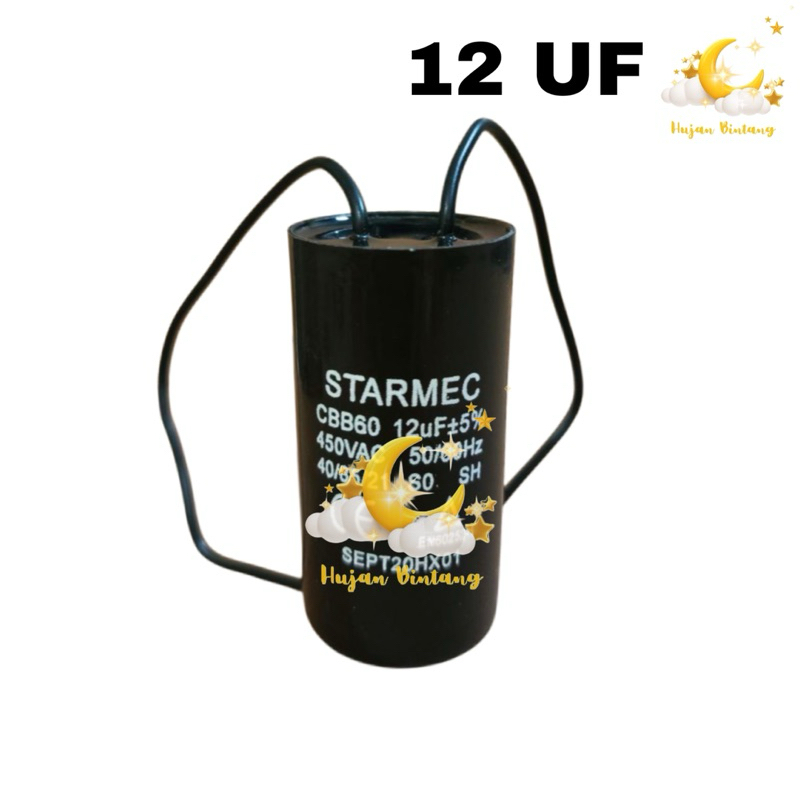 KAPASITOR MESIN CUCI 1 TABUNG CBB60 12UF DENPOO / KAPASITOR MESIN CUCI MERK DENPOO 1 TABUNG CBB60 12