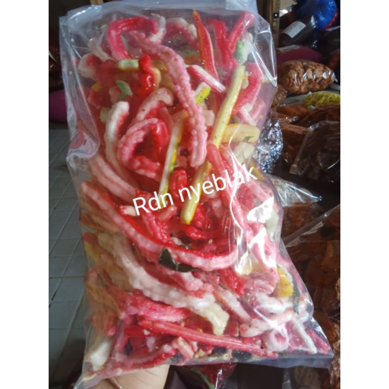 

250 grm. seblak bantet krupuk jaat beton original daun jeruk
