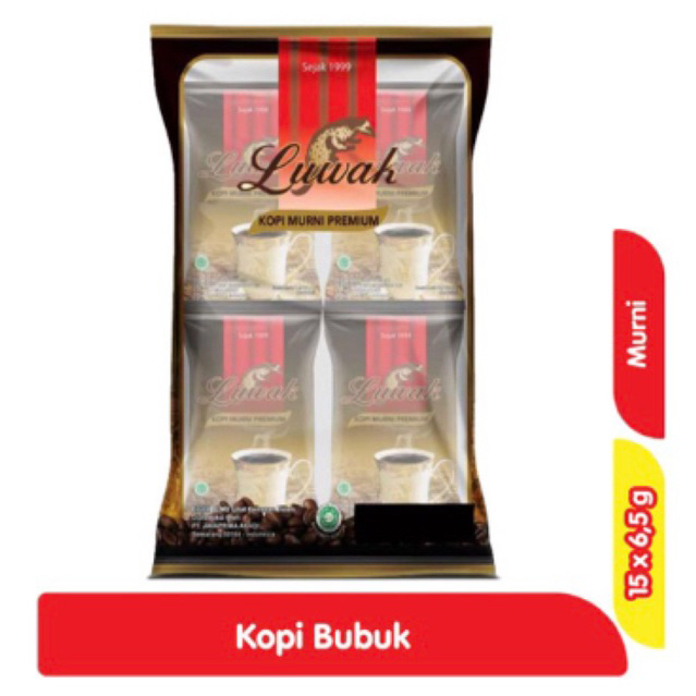 

LUWAK KOPI HITAM PREMIUM 1 RENCENG ISI 10