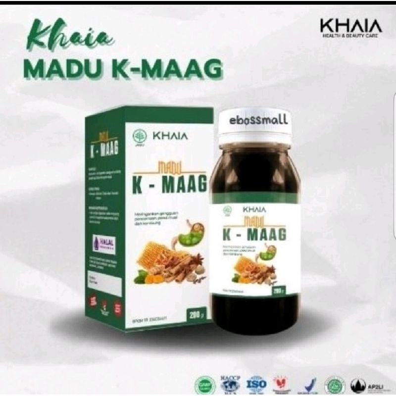 

KHAIA MADU K-MAAG 200GR MEMBANTU MERINGANKAN GANGGUAN LAMBUNG BY KHAIA