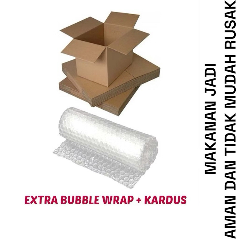

TAMBAHAN KARDUS / BUBBLEWARP UNTUK KEAMANAN