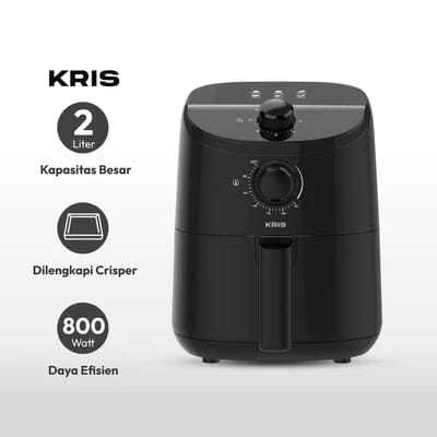 Kris 2 Ltr Air Fryer - Hitam