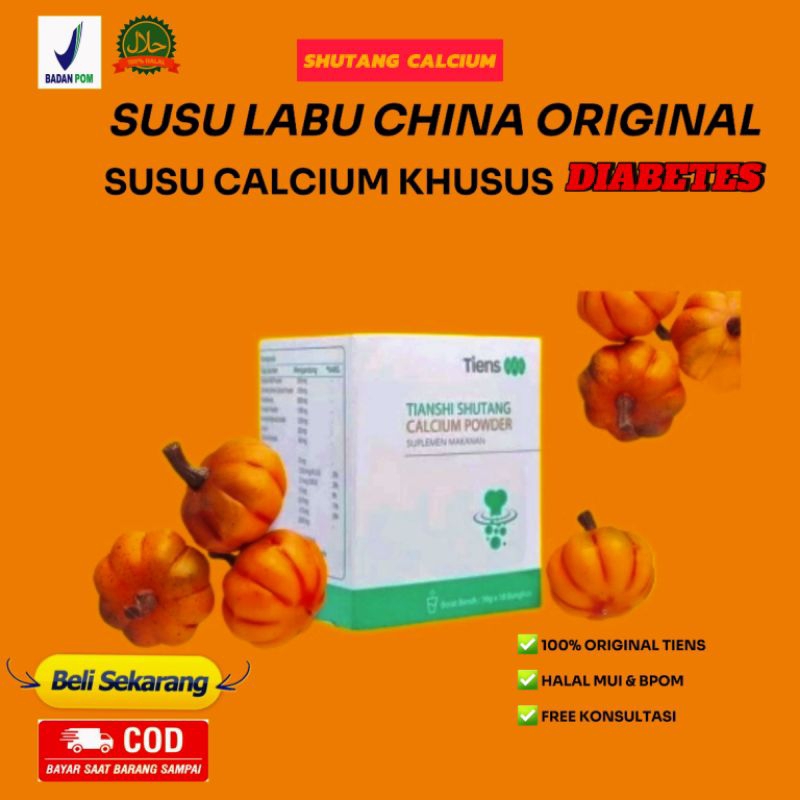 

susu labu cina untuk Diabetes 5 sct BPOM