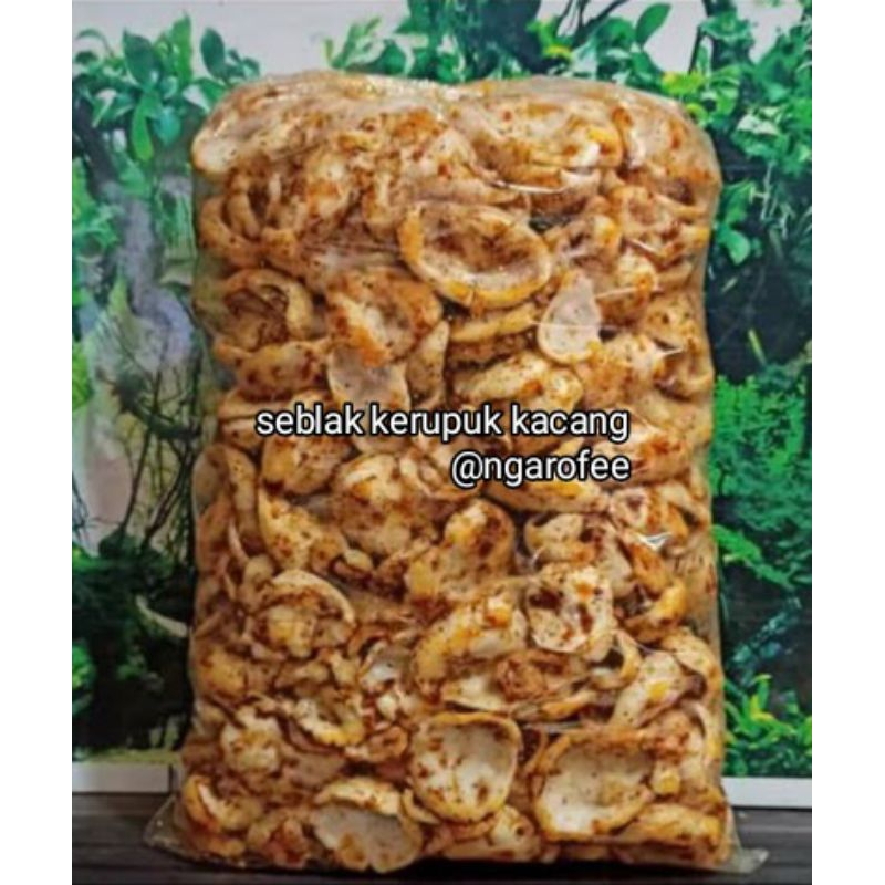 

Kerupuk seblak bumbu kacang