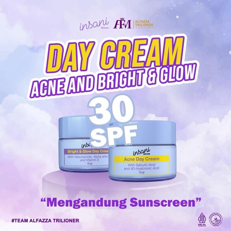 Insani Day Cream Acne Insani Skincare Official Mengatasi Bekas Jerawat Mengatasi Masalah jerawat Ins