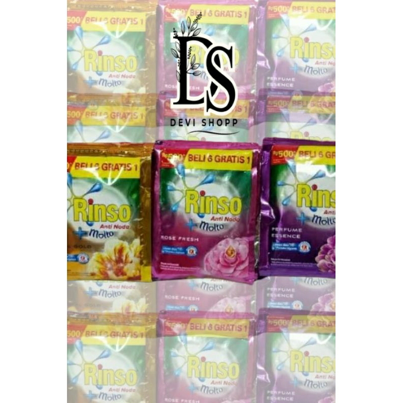 Rinso + molto cair 500 an