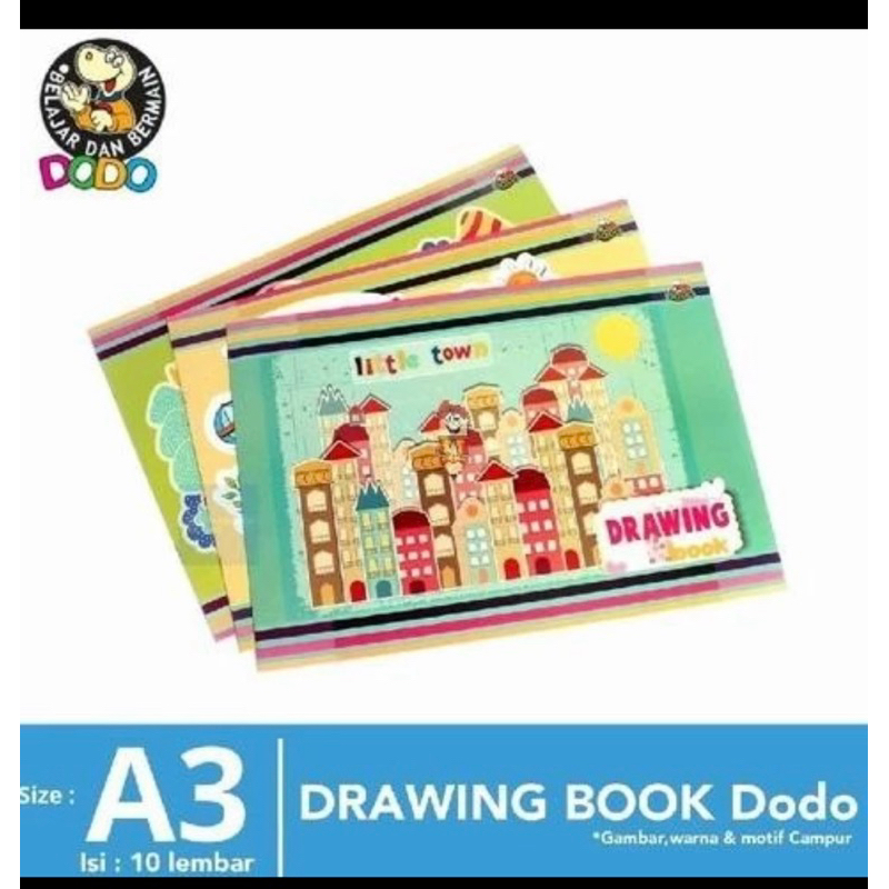 

(PCS) Buku Gambar DODO A3 buku gambar besar