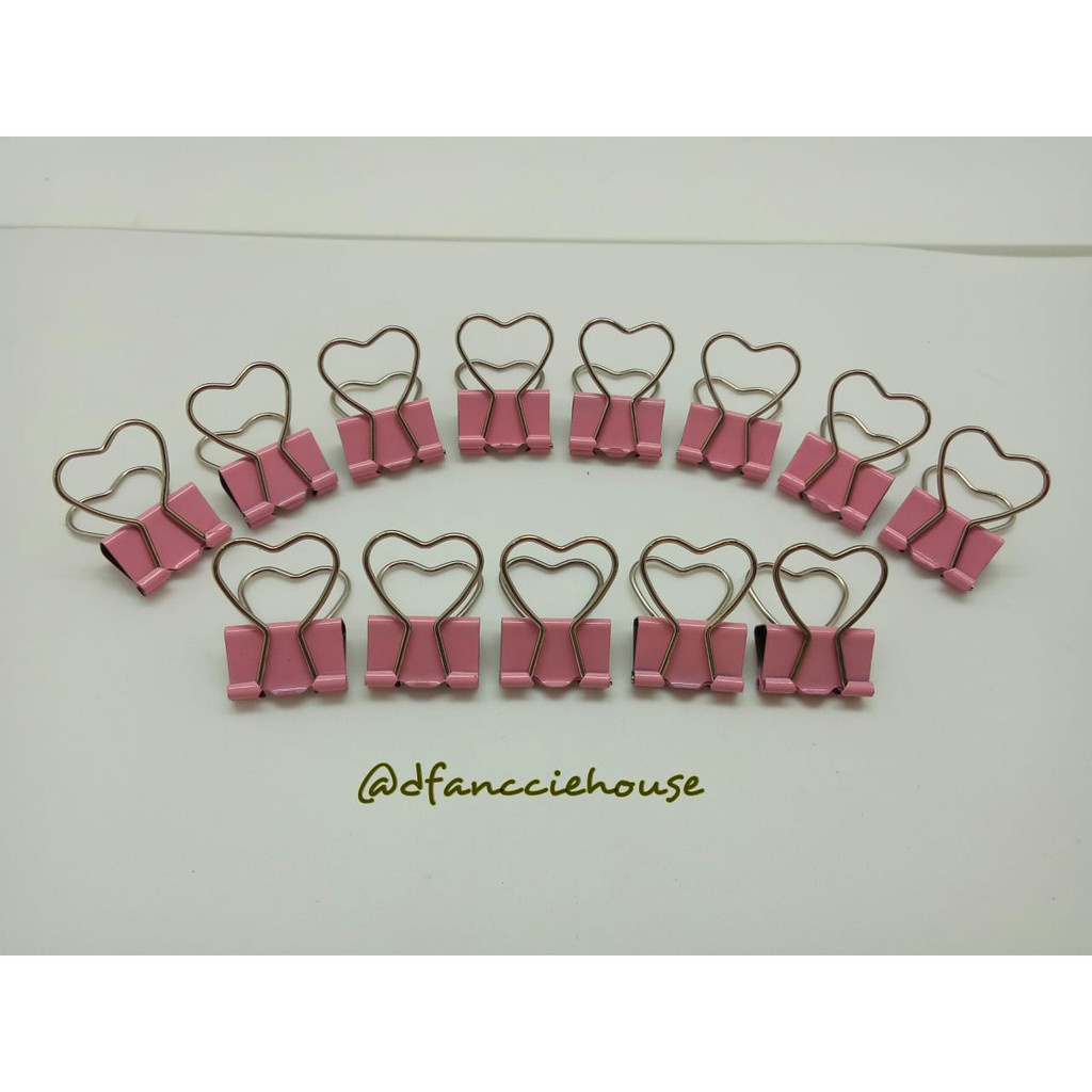 

Promo Kilat BINDER CLIP PENJEPIT KERTAS PINK LOVE A9