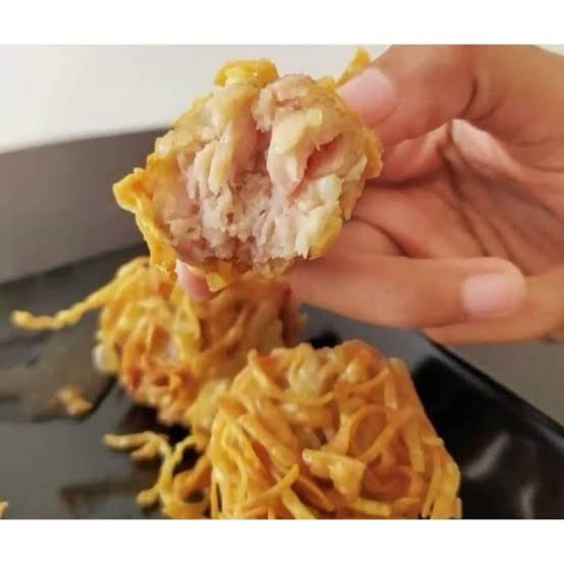 

udang rambutan dengan saos chili oil