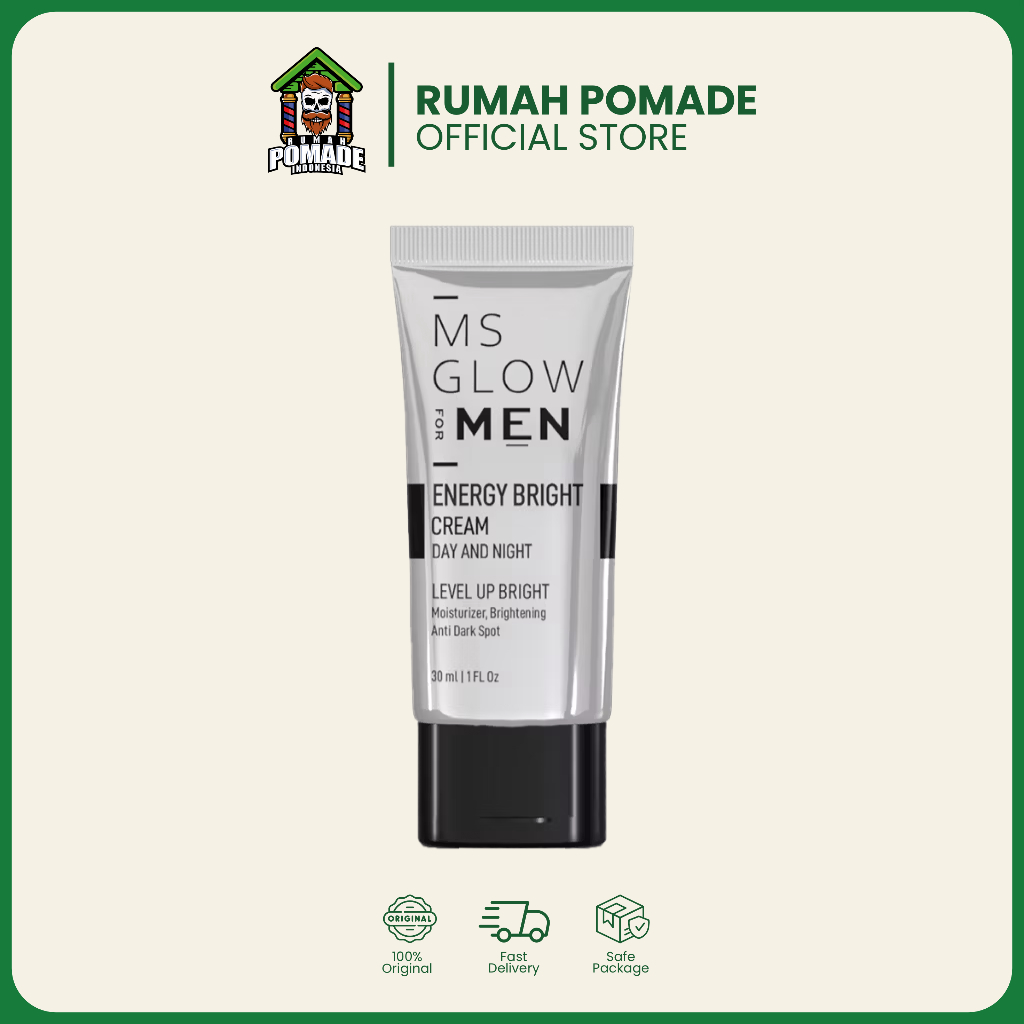 ENERGY BRIGHT CREAM - MS GLOW MEN Energy Bright Pria Ms Glow Agen Resmi Asli