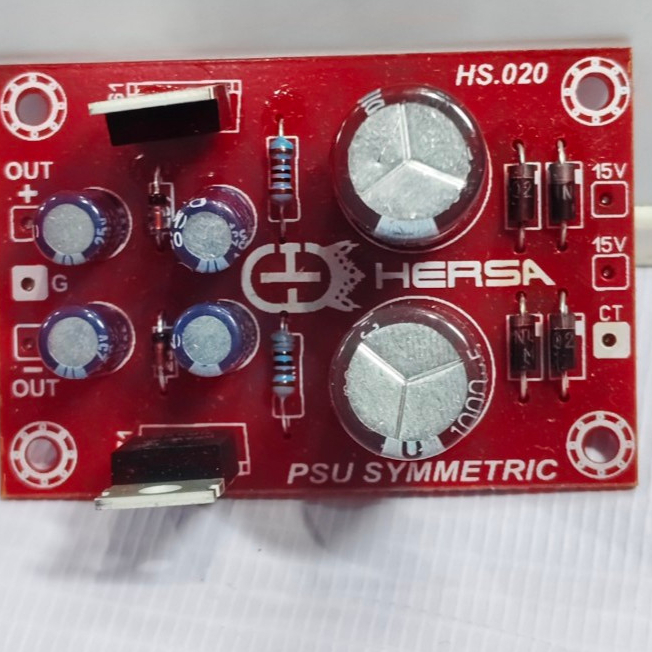 Power simetris 15v Regulator 15volt