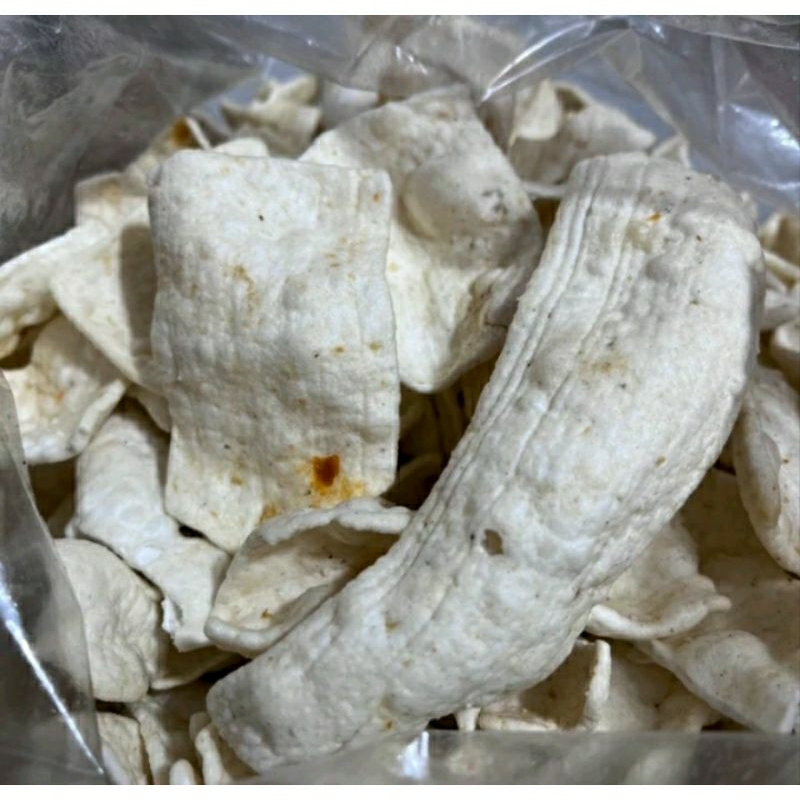 

kerupuk slondok 1 ons, pedas, asin