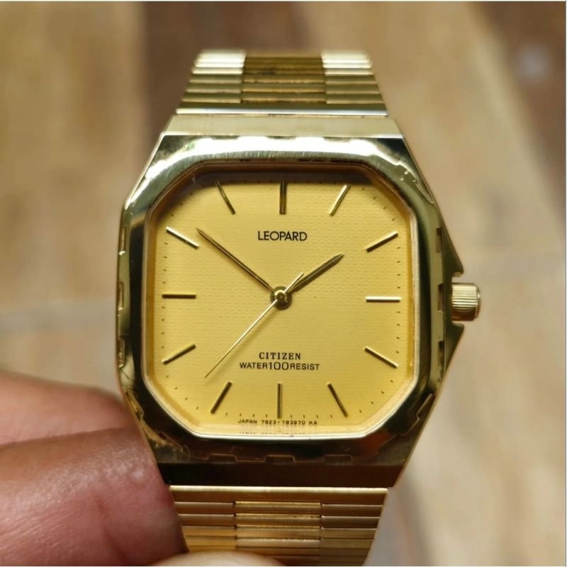 Jam Preloved Second CITIZEN LEOPARD Square Original