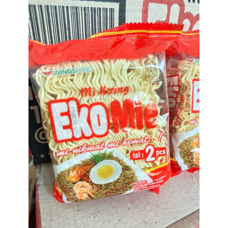 

Eko mie polos isi 2 keping bu wingsfood