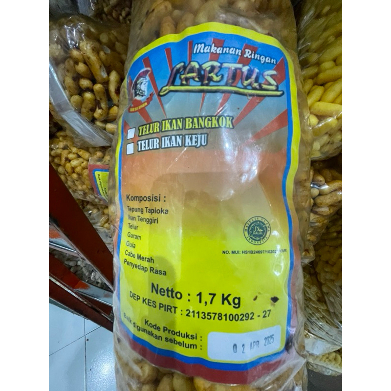 

Pilus bangkok / pilus kapsul pedas 1kg