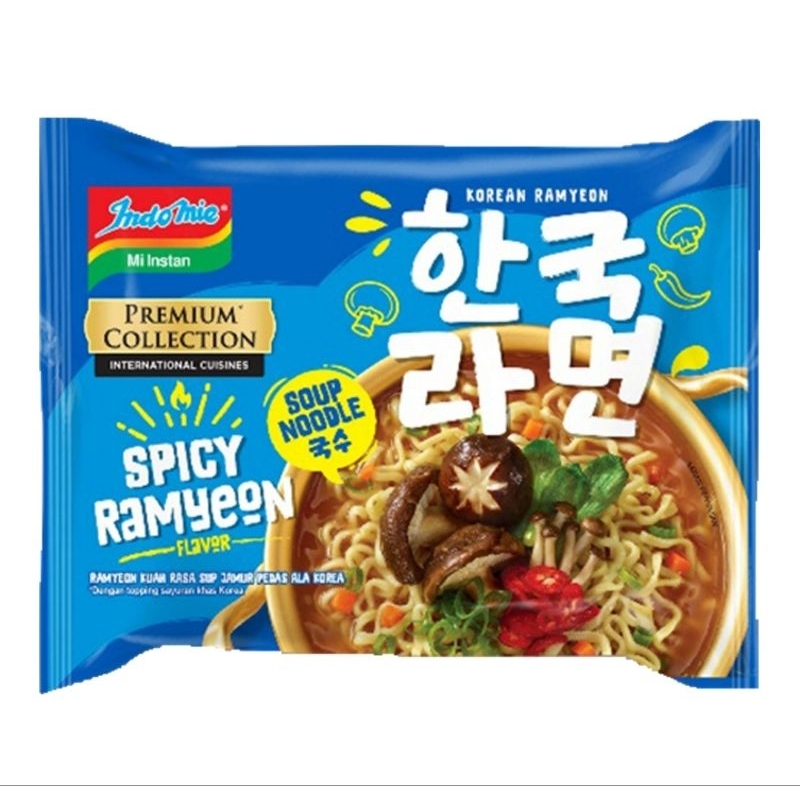 

Indomie Mi Instan Kuah Spicy Ramyeon isi 83 gram