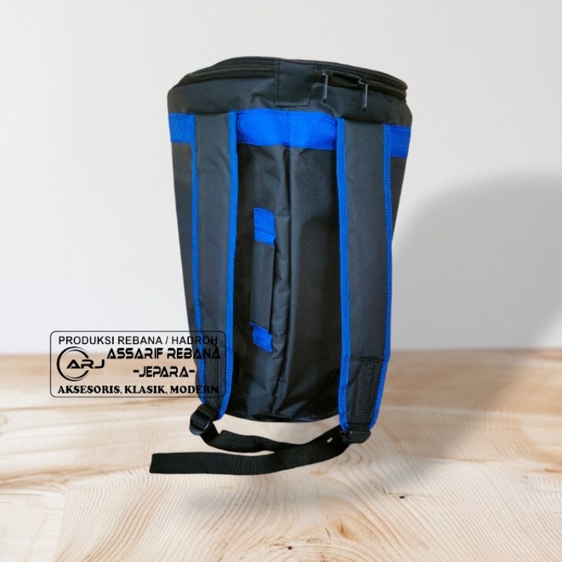 TAS DARBUKA,JIMBE,ROLLING UNTUK DARBUKA UKUR 8 IN