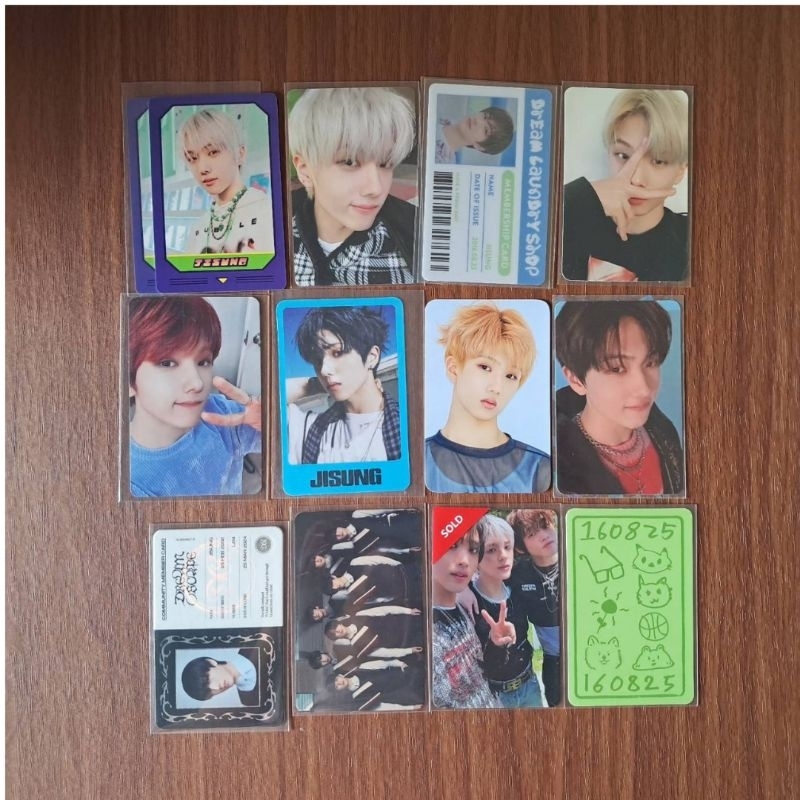 [READY STOCK, Clearance Sale] Official Photocard PC JISUNG NCT Dream YB card Resonance luggage dream