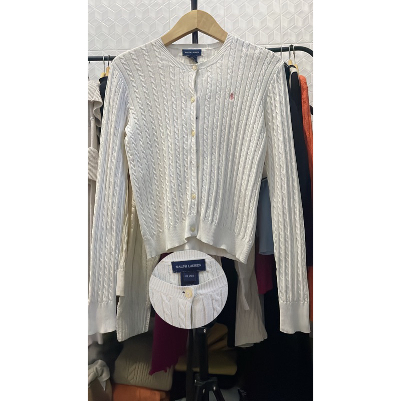 cardi ZARA knit gold button