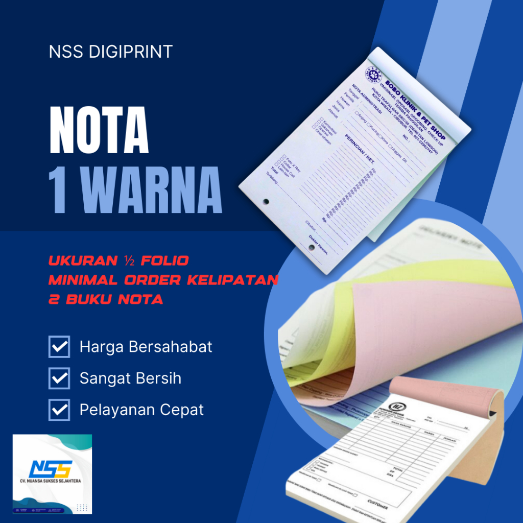 

NOTA1 WARNA ½ FOLIO CUSTOM / NOTA CUSTOM 1 PLAY / NOTA CUSTOM 2 PLAY