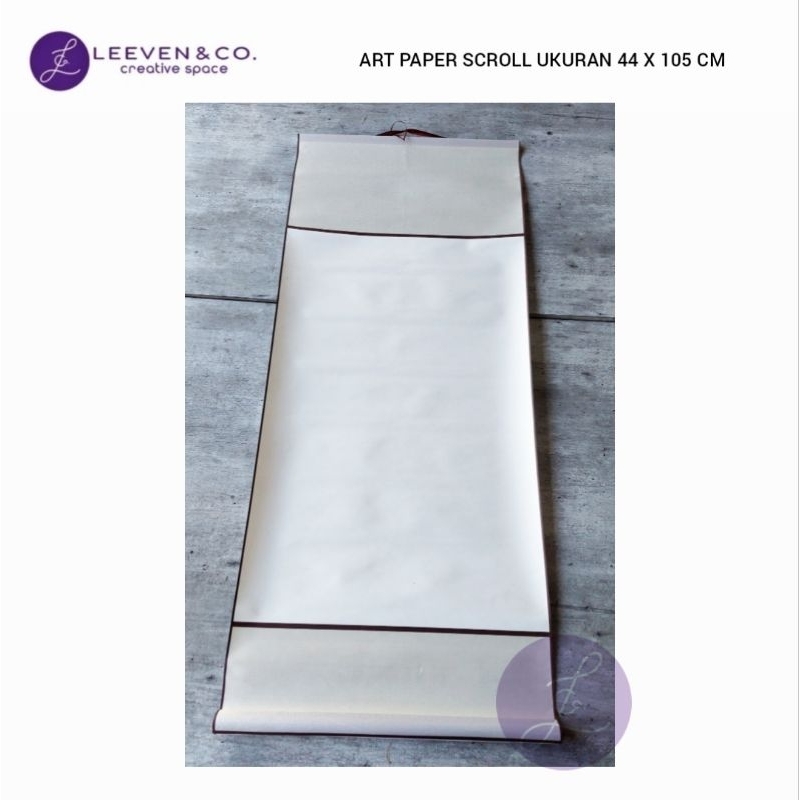 

ART PAPER SCROLL/XUAN PAPER/KERTAS GULUNG KALIGRAFI CHINA UK 44 X 105CM