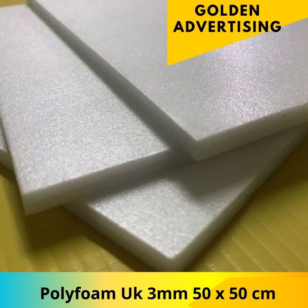 

Polyfoam 3mm 50 x 50 cm