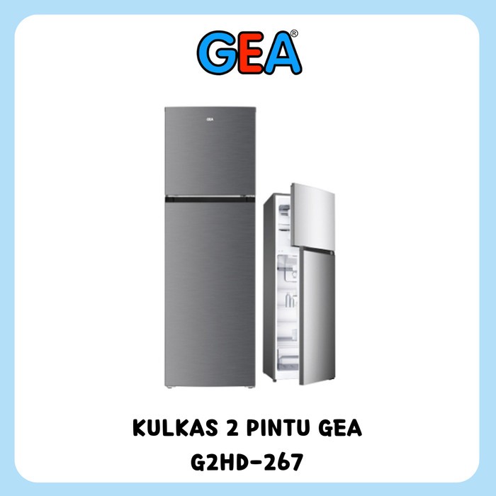 MANADO - KULKAS 2 PINTU GEA G2HD-267