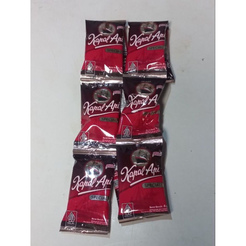 

Kopi Bubuk Kapal Api mini Renceng isi 10 sachet