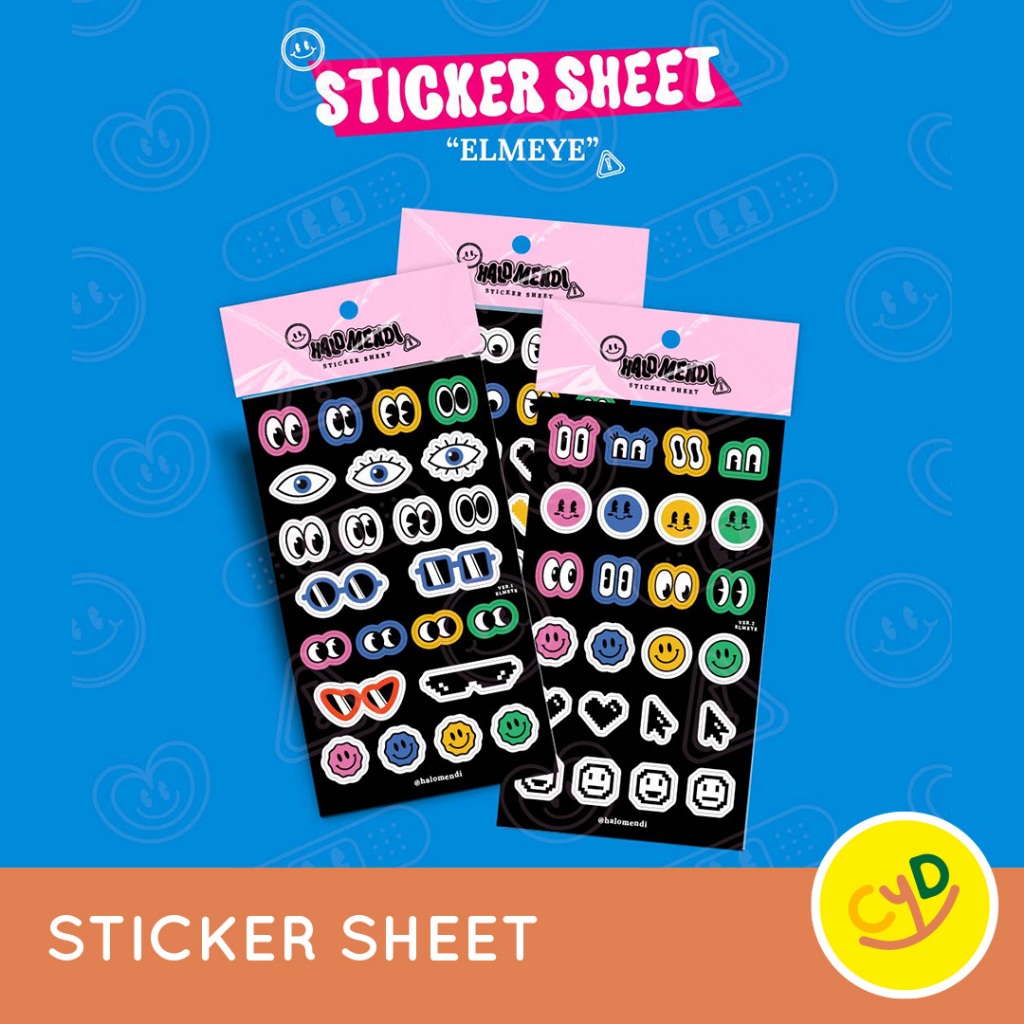 

Sticker Sheet - Halo Mendi