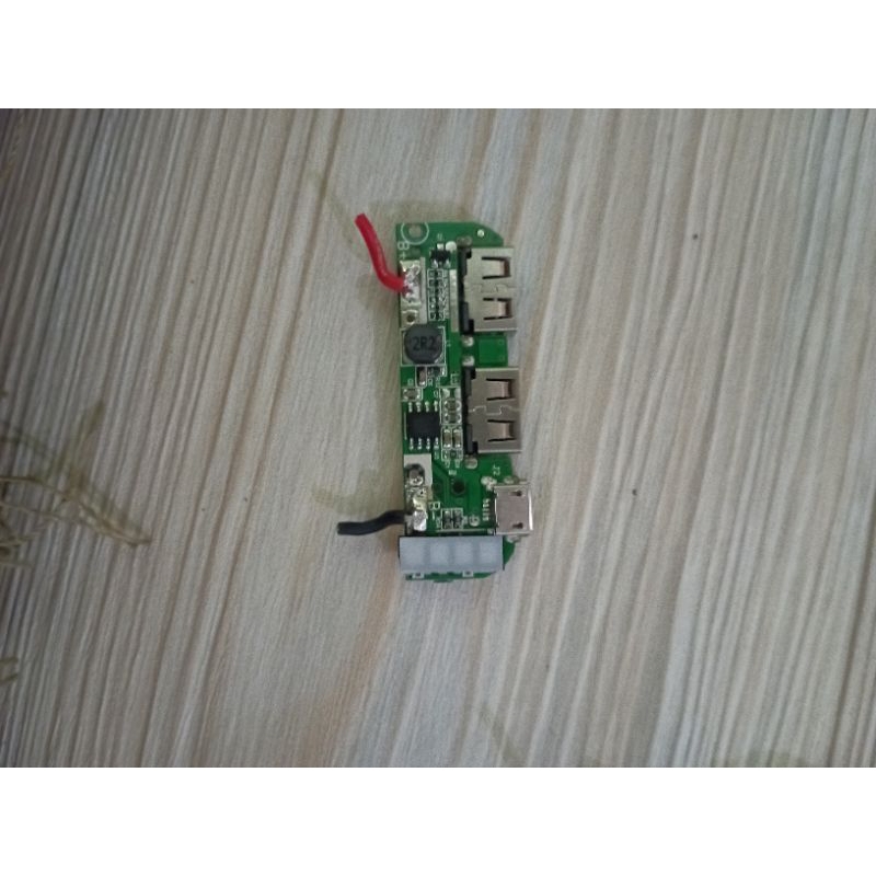 modul power bank 2 USB charger mikro/Type-c normal high quality termurah