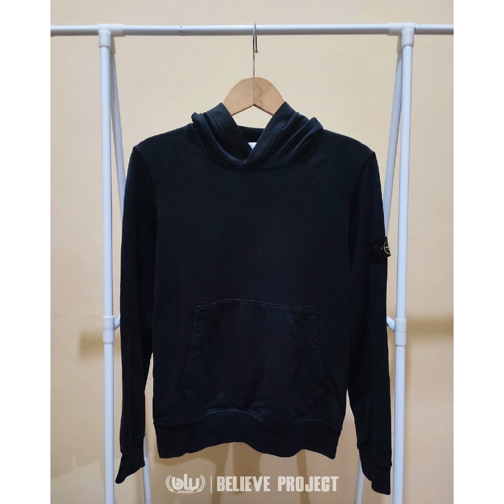 Hoodie Stone Island Black Original