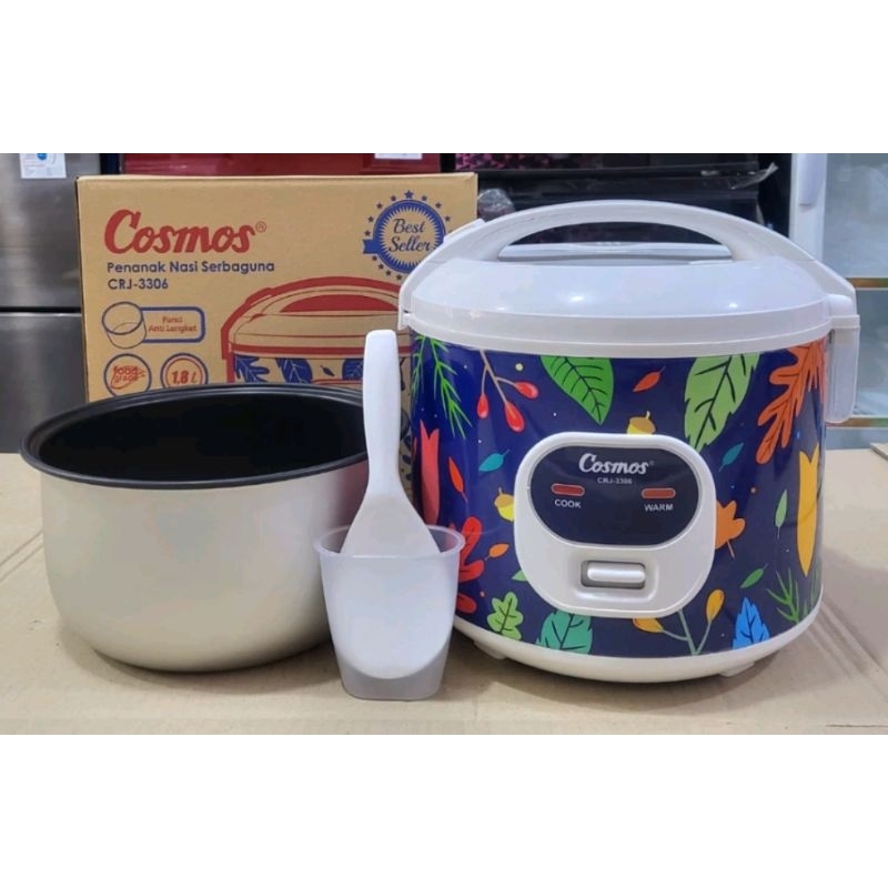 PENANAK NASI COSMOS CRJ-3306/rice cooker/magic com/magic jar/magic warmer plus/pemanas nasi