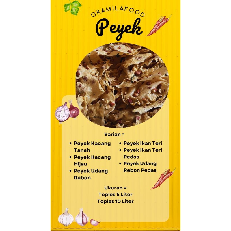 

PEYEK (TOPLES 10 LITER) BEST SELLER
