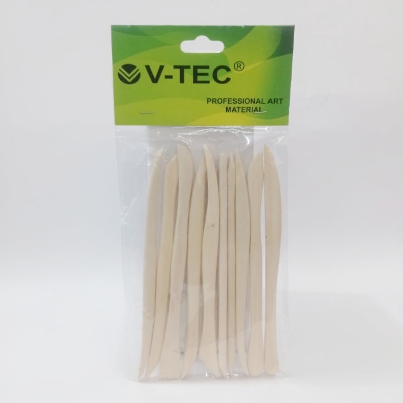 

V-TEC CLAY KNIFE KAYU NS036-10B/6