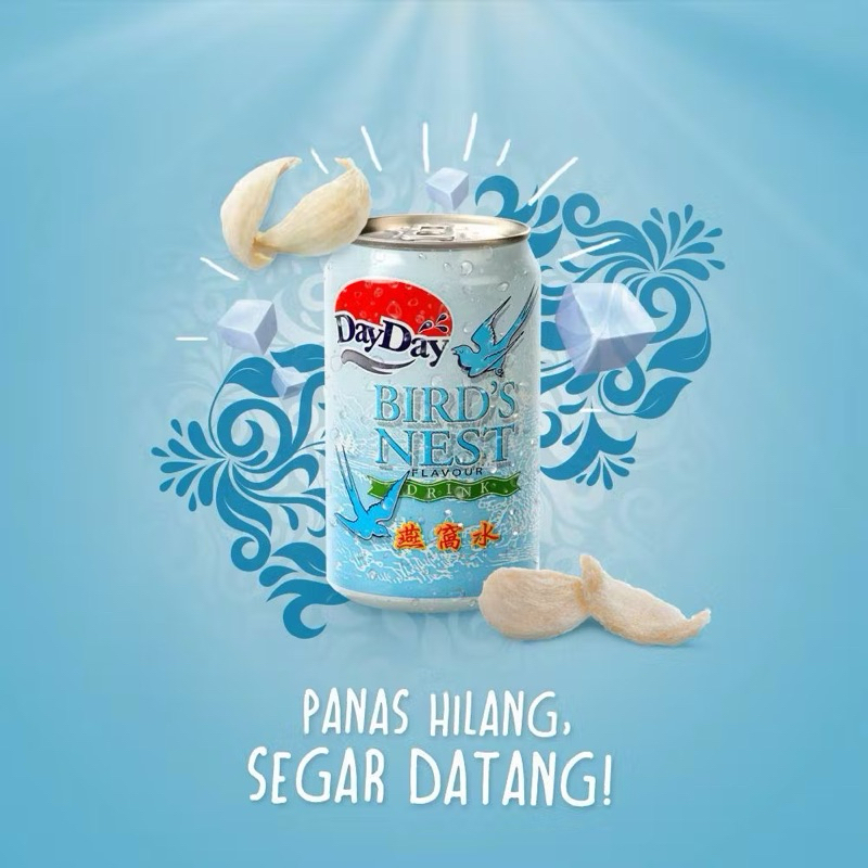 

Day Day Sarang Walet Minuman Kaleng Birds Nest 300ml x 24pcs