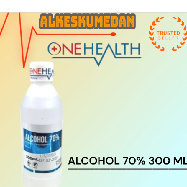 ALCOHOL 70% 300 ML ONEHEALTH