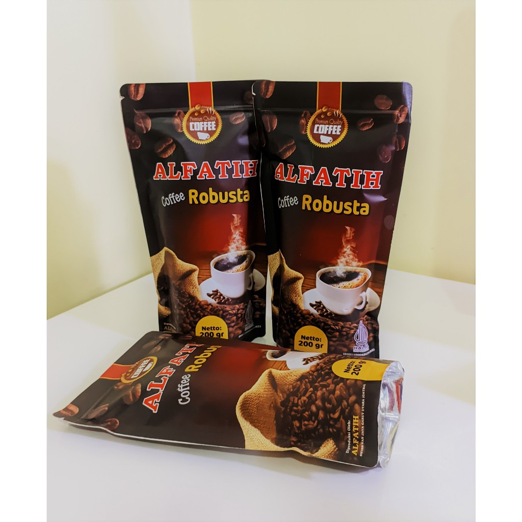 

Alfatih Kopi Robusta Kopi Garut Asli 200gr