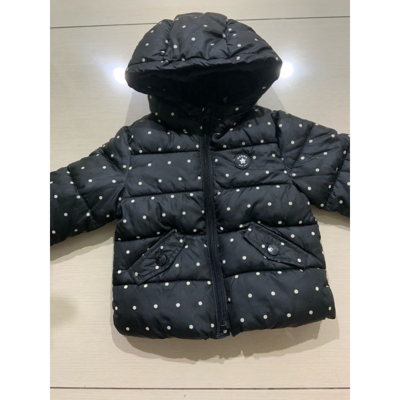 Jaket Mantel Bayi Baby Girl Preloved Original Mango 9-12 bulan