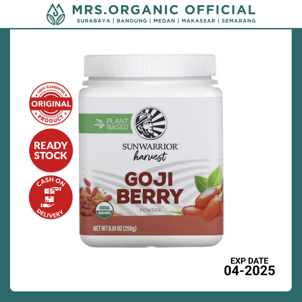 

Sunwarrior Harvest Line Goji Berry 250gr